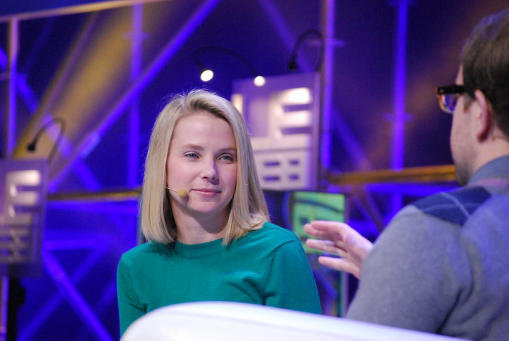 Marissa Mayer, Chief Executive of Yahoo Inc. Pic: Wikimedia Commons