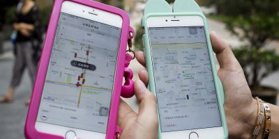 iphone uber didi ride hailing apps