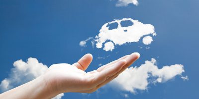 cloud hand flying car