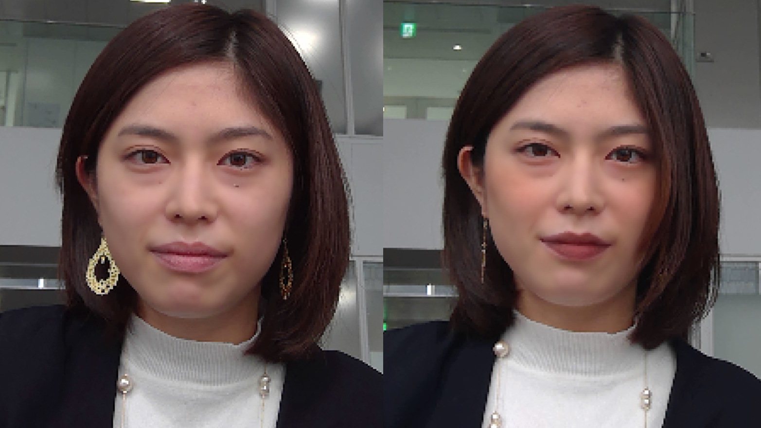 shiseido woman makeup before after