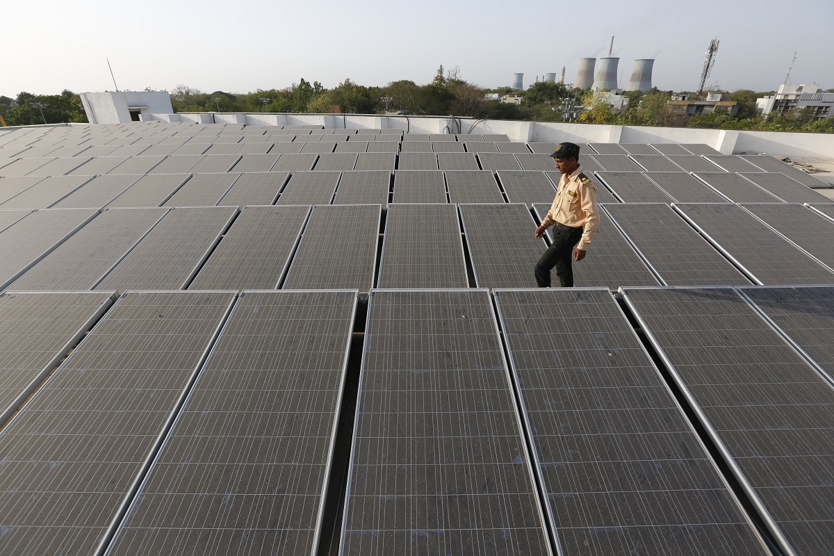 india solar rooftop plant energy