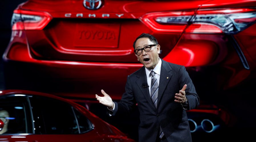 Akio Toyoda, president of Toyota Motor Corporation