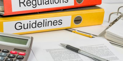 Folders with the label Regulations and Guidelines