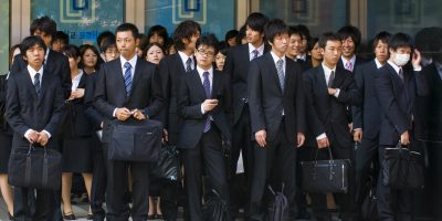 japan young men salarymen