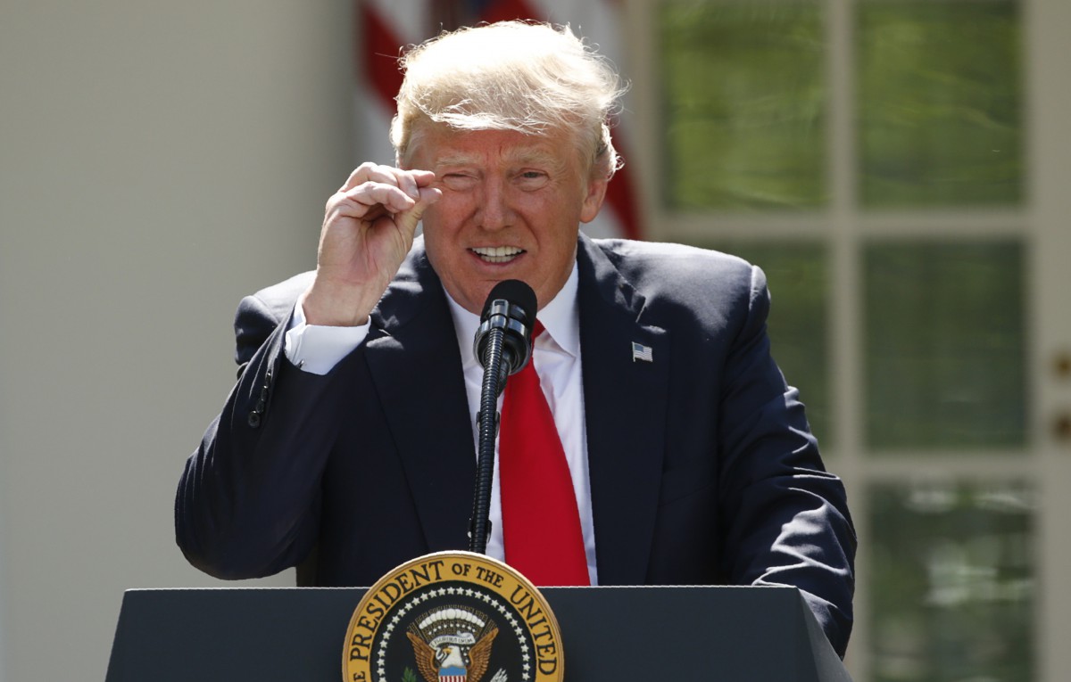 president donald trump climate change