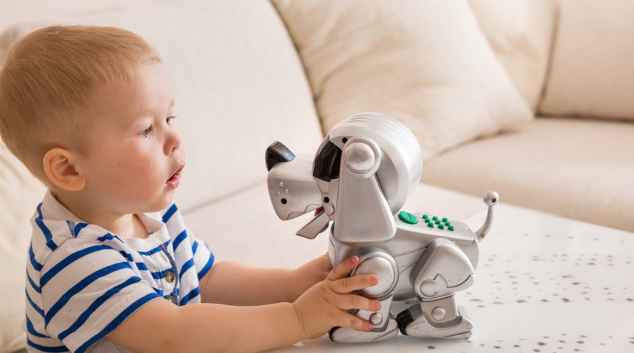 mattel digital toy robot dog children