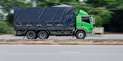 logistics delivery truck