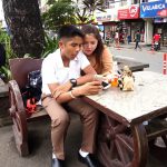 teens on smartphone in Philippines
