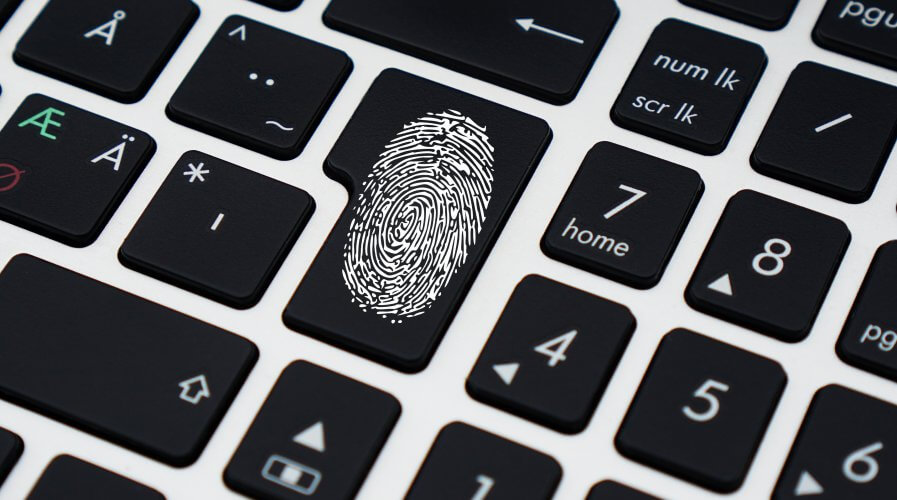 fingerprint keyboard