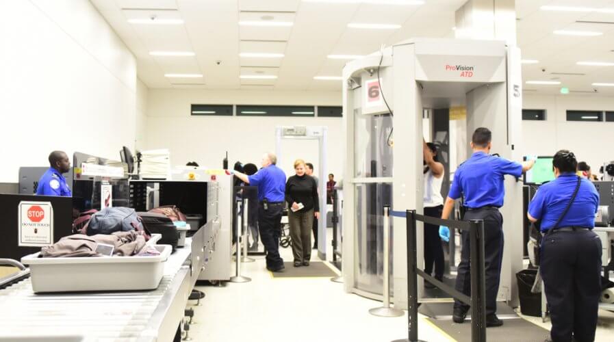 a full body scanner used in the US by TSA