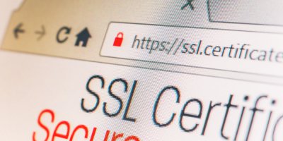 a website with SSL certificate