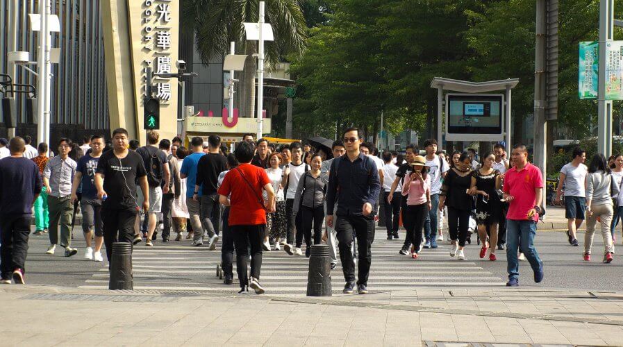 Surveillance system using "gait recognition" networks are already watching citizens on the streets of Beijing and Shanghai. Source: Shutterstock.com