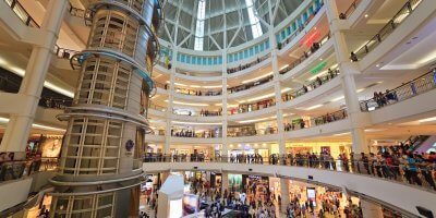 Retailers and mall operators in Malaysia are adopting technologies to enhance customer experience. Source: Shutterstock