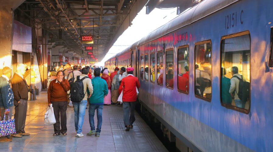There's a lot of demand for railways in India. Source: Shutterstock