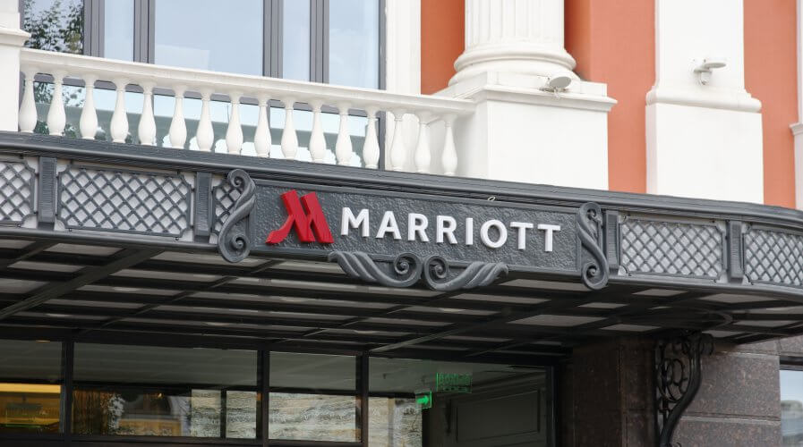 In December, hackers managed to breach into Marriott International's system and accessed private details — including names, credit card numbers, mailing addresses, and passport numbers — of its customers. Source: Shutterstock