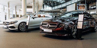 Mercedes-Benz is now on the blockchain. Source: Shutterstock