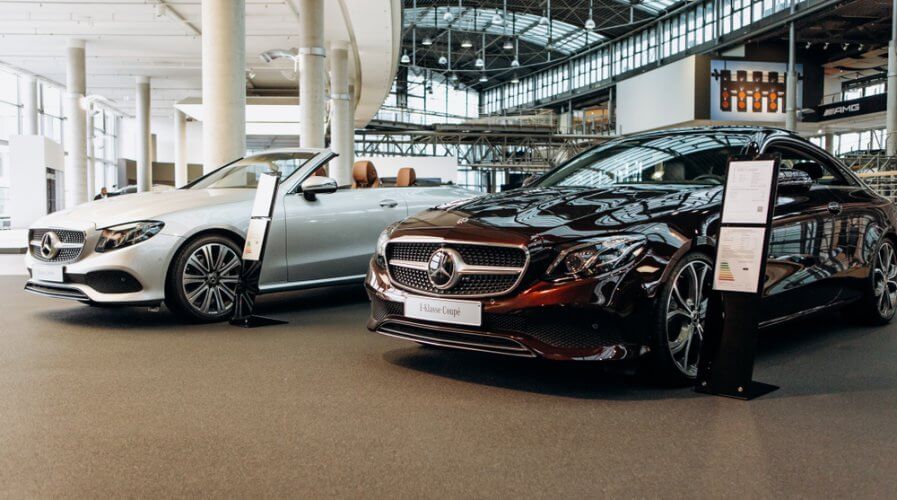 Mercedes-Benz is now on the blockchain. Source: Shutterstock