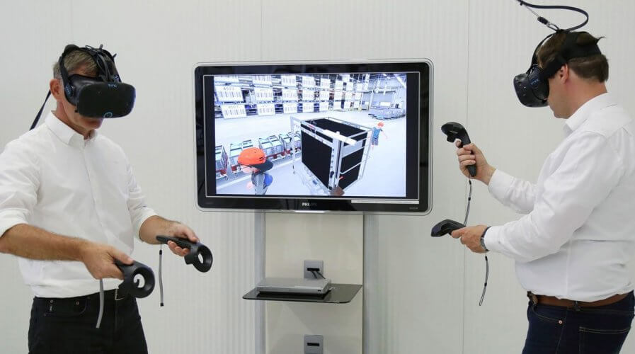 Volkswagen uses VR in its operations. Source: VW AG