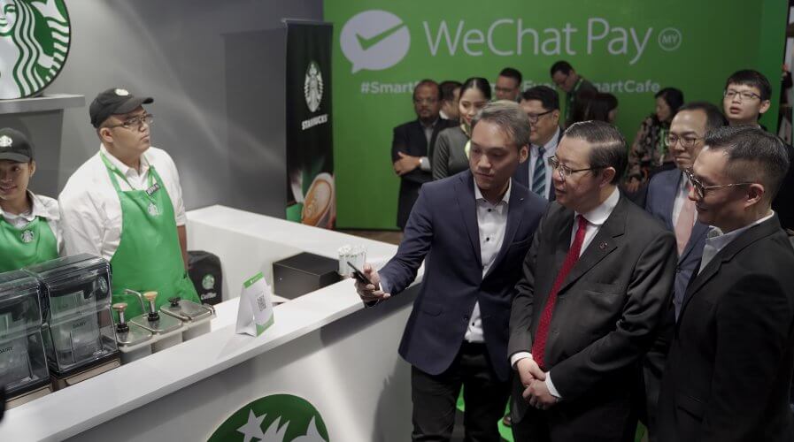 WeChat Pay works seamlessly for merchants as it only requires the display of a QR code. Source: WeChat Pay Malaysia
