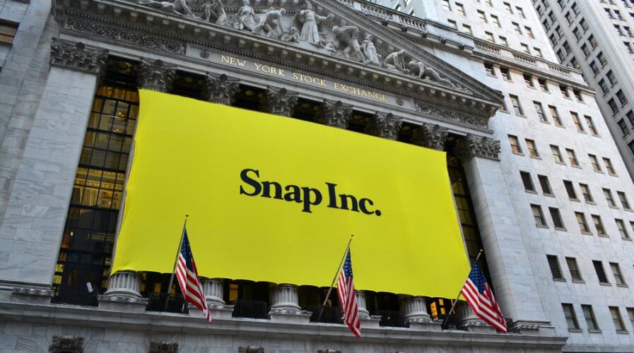 The Snapchat IPO was a flop but the company is still a hit among its users. Source: Shutterstock