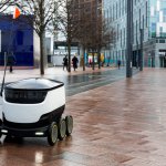 Autonomous delivery robots may be the solution to last-mile delivery challenges. Source: Shutterstock