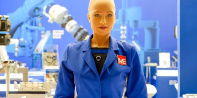 Hanson Robotics' Sophia is great, but what's her industrial application? Source: Shutterstock