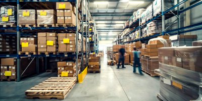 Hiccups on the warehouse floors will also impact the duration between the time of order and receipt. Source: Shutterstock