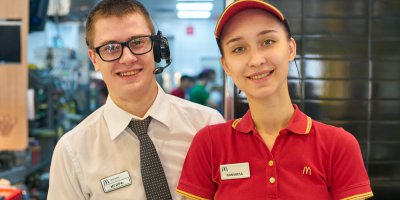 McDonald's sure knows how to boost employee experience. Source: Shutterstock