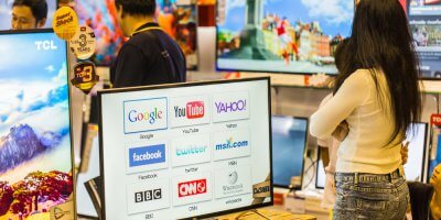Smart TVs are making it tough for broadcasters to compete. Source: Shutterstock