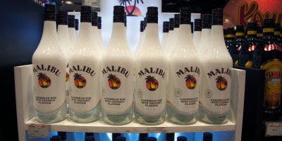 Pernod Ricard's Malibu to debut "connected bottles". Source: Shutterstock