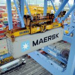 Maersk's customers can ow book shipping containers online. Source: Shutterstock