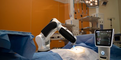 5G can make it possible for doctors to remotely perform surgery via robots. Source: Shutterstock