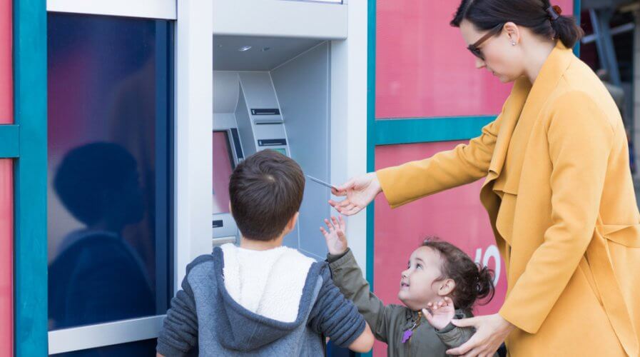 ATM machines were among the first ever digital advances in financial service institutions. Source: Shutterstock