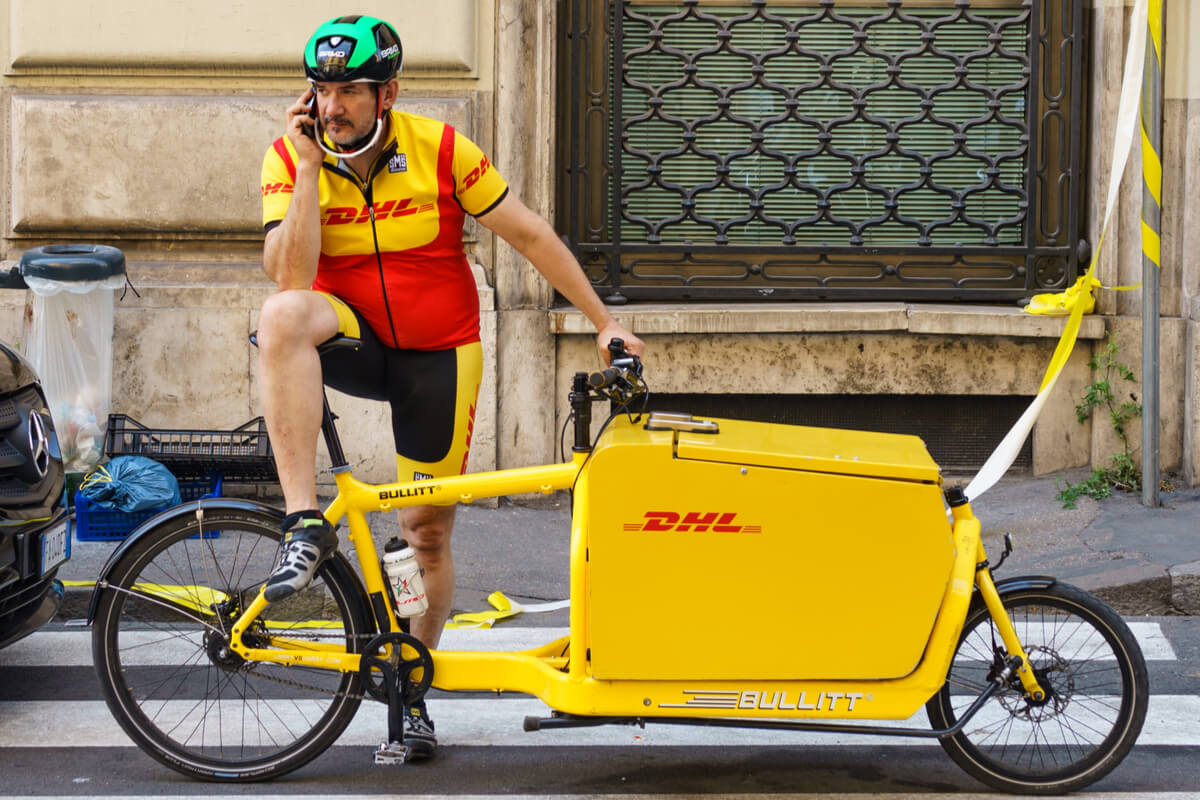 DHL's team constantly innovates with technology with a view to delight customers. Source: Shutterstock