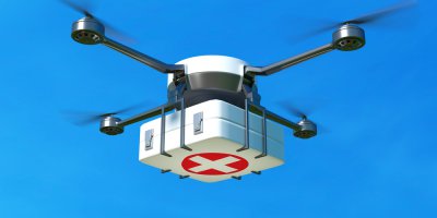 Drones are going to be delivering medicines soon. Source: Shutterstock