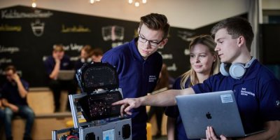 Here is how BMW see vocational training in the digital world. Source: BMW
