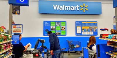 Walmart is leveraging technology in its fight against Amazon. Source: Shutterstock.