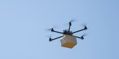 Drones are set to deliver blood samples and chemo kits in the UK. Source: Shutterstock.