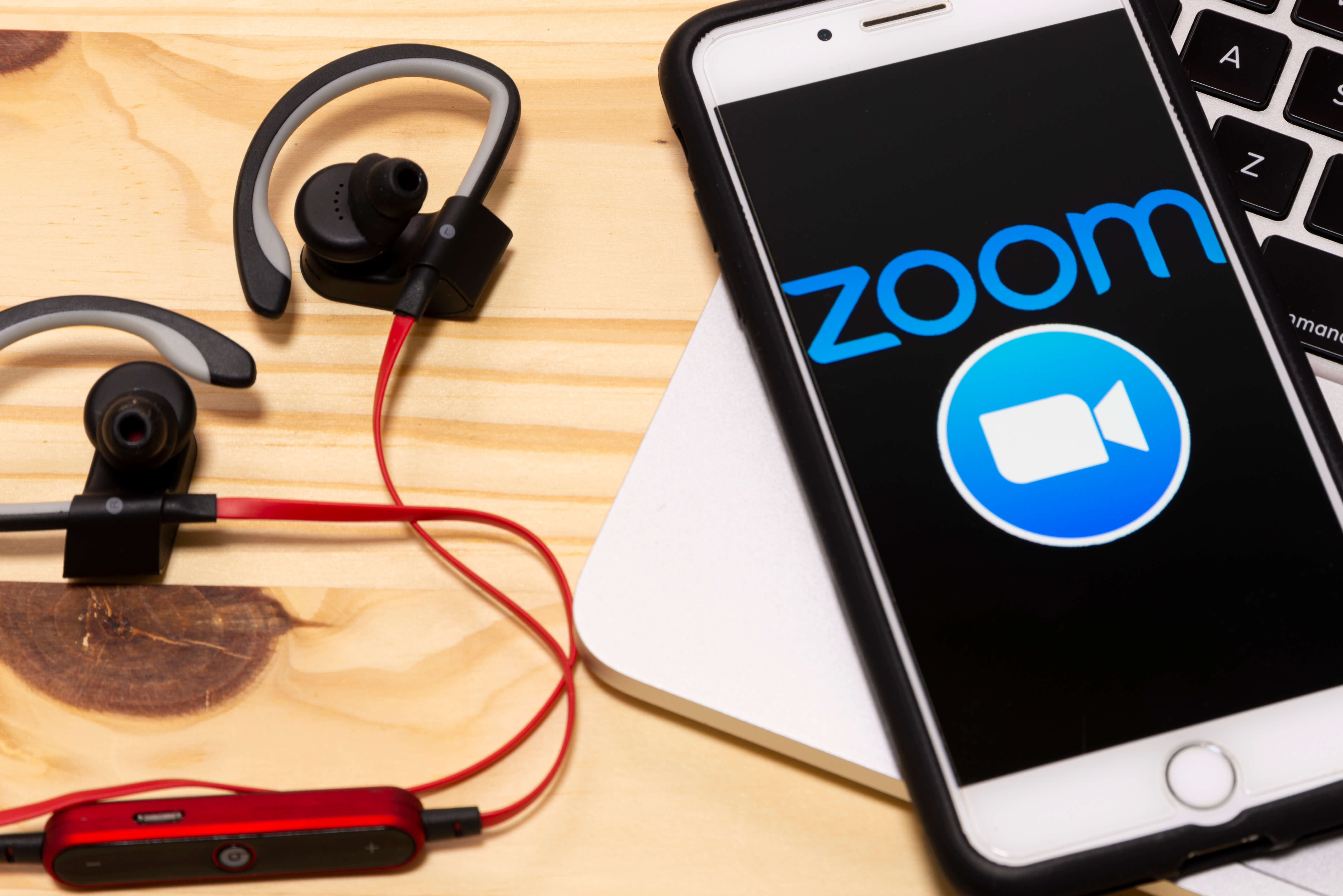 The teleconferencing tool Zoom has become an overnight sensation. Source: Shutterstock.