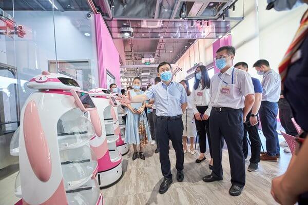 The World's First-ever Robot Restaurant Complex in Guangdong, China by Qianxi
