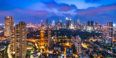 Central Mumbai's cityscape and skyline- Lalbaug-Parel, Lower Parel, Worli, Currey Road, Prabhadevi