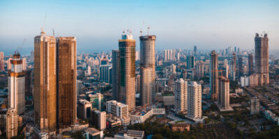 The South Mumbai skyline.
