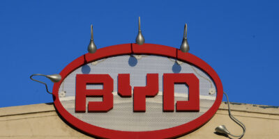 In 2021, BYD sold more new energy vehicles in than Tesla in China