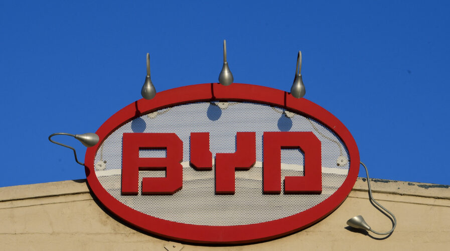 In 2021, BYD sold more new energy vehicles in than Tesla in China