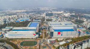 Samsung’s semiconductor manufacturing plant in Hwaseong, South Korea