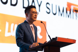 Kun Huang, General Manager of Malaysia, Alibaba Cloud Intelligence delivered the welcoming address to introduce the Digital Heroes Program and their initiatives in Malaysia which are aligned with their mission - In Malaysia For Malaysia during the Alibaba Cloud Day KL Summit 2022.