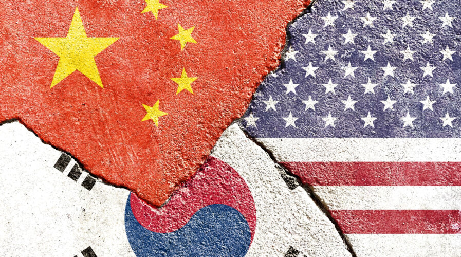 Is South Korea once again caught in between the US and China?