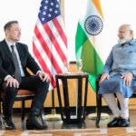 The Prime Minister of India, Narendra Modi, on the day one of his three-day visit to the United States concluded with his country bagging investment plans from Tesla and Starlink. Source: Modi's Twitter