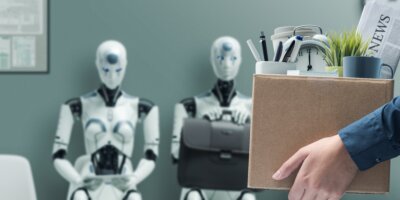 While AI is currently less capable than people, there is absolutely no denying that alongside the growing amount of disadvantages, people are also worried of losing their jobs. Source: Shutterstock