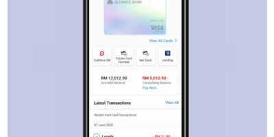 The virtual credit card by Alliance Bank